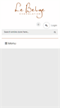 Mobile Screenshot of lebelgechocolatier.com